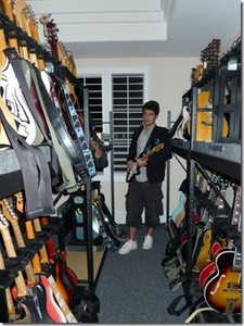 john mayer guitar collection